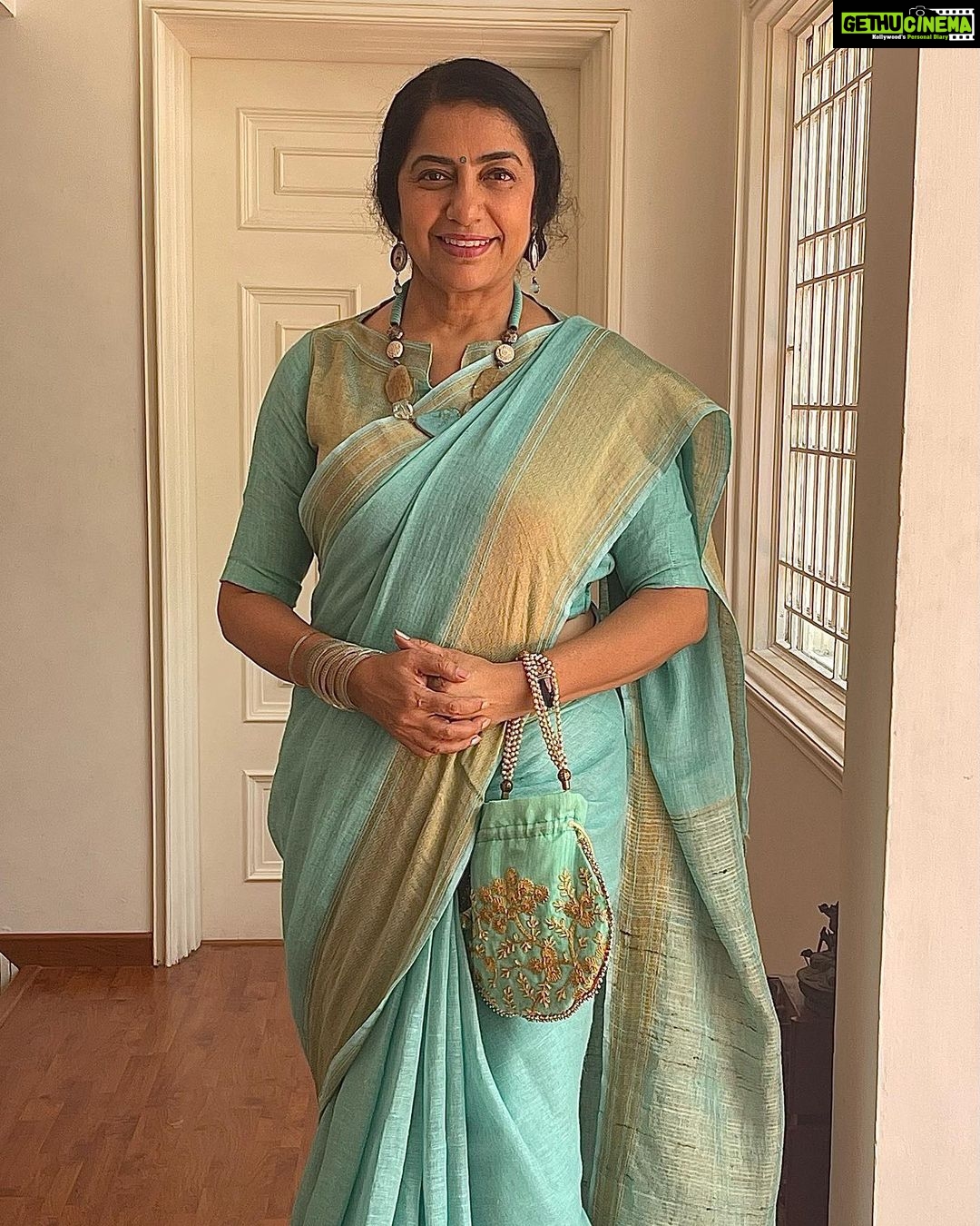 Suhasini Maniratnam Instagram - Ready for CII Dakshin summit press meet