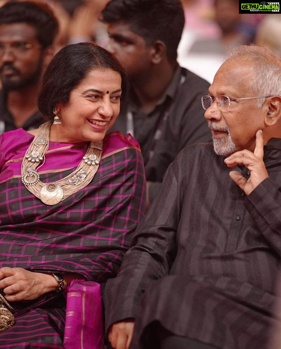 Suhasini Maniratnam Instagram - Man of the hour. Every hour thank you @camerasenthil for the candid clicks