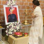 Suhasini Maniratnam Instagram - Paid our tributes to dear friend Manobala.