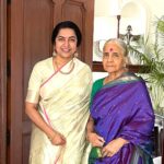 Suhasini Maniratnam Instagram - Mother daughter duo outing 2 mornings and 2 weddings in a row