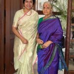Suhasini Maniratnam Instagram - Mother daughter duo outing 2 mornings and 2 weddings in a row