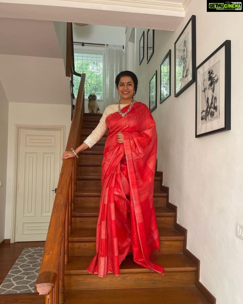 Suhasini Maniratnam Instagram - I am ready and ponni too.