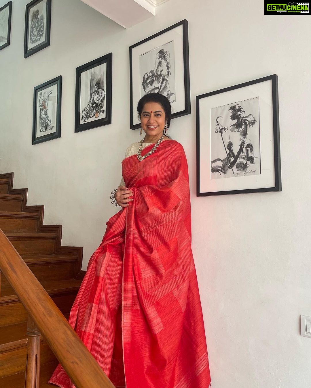 Suhasini Maniratnam Instagram - I am ready and ponni too.