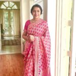 Suhasini Maniratnam Instagram - Off we go on Sunday morning. All dressed up. Mother and daughter