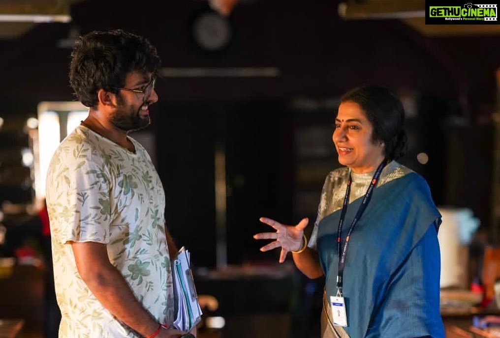 Suhasini Maniratnam Instagram - It’s a wrap for project “jai mahendran “. It was indeed a pleasure to work with Rahul reji and srikanth Thank you shaiju Kurup for suggesting my name to play shobha. It was a great experience working with this fabulous crew Thank you thank you.
