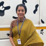 Suhasini Maniratnam Instagram - It’s a wrap for project “jai mahendran “. It was indeed a pleasure to work with Rahul reji and srikanth Thank you shaiju Kurup for suggesting my name to play shobha. It was a great experience working with this fabulous crew Thank you thank you.
