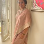 Suhasini Maniratnam Instagram – Can’t hide from insta & fb.  Happy Saturday.