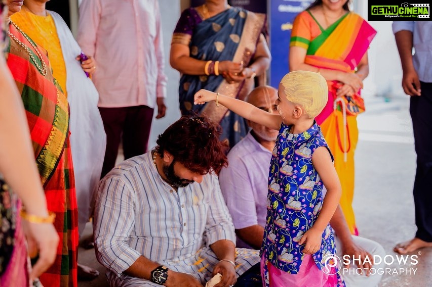 Suja Varunee Instagram - We cherish the gorgeous images you sent through of your work, and for making the day one to remember. In terms of style, we loved the tone and balance of the photographs. You really made us look good, and we are truly delighted. Thank you @shadowsphotographyy 🫰 #tonsureceremony #together #celebration #familytime #temple #vibes #divine #goodtime Vadapalani Murugan Temple