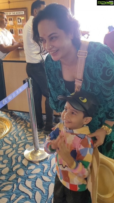 Suja Varunee Instagram - 🧭🛳️ To Infinity & Beyond the SEA we go! 🌊⚓ Welcome to @cordeliacruises 🛳️ #reelitfeelit #familytime #familygoals #familytravel #summervacation #holiday #sailing #shiplife #trendingreels #trending #familyvacation Chennai port of INDIA.