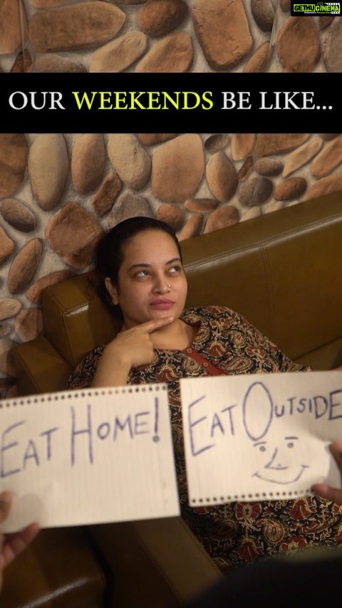 Suja Varunee Instagram - πWATCH THE FULL VIDEO π THIS IS HOW our highly expected WEEKENDS look like π HOW about you guys?!! ππππ«° #instareels #justforfun #husbandandwife #couplegoals #couplereels #comedyreels #reelitfeelit #viralvideos #comedyvideos #weekend #weekendvibes #sunday #sundayfunday #trendingreels #trending Chennai, India