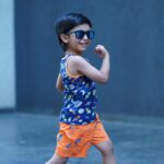 Suja Varunee Instagram - It is SUMMER... Adhvaaith is always stuck to one main brand in his wardrobe🌞 JUZZ KIDDIN is always been close to our hearts from Adhvaaith birth🐣 Adhvaaith is the proud brand ambassador of @juzzkiddin 👕 Now they have some exclusive summer collections for kids🧍‍♂️👭👬🧍‍♀️ Do ORDER TODAY for some exclusive offers 👍 @juzz_kiddin ☀️ #summer #summervibes #dresses #boys #playtime #brandambassador #newcollection #special #offer