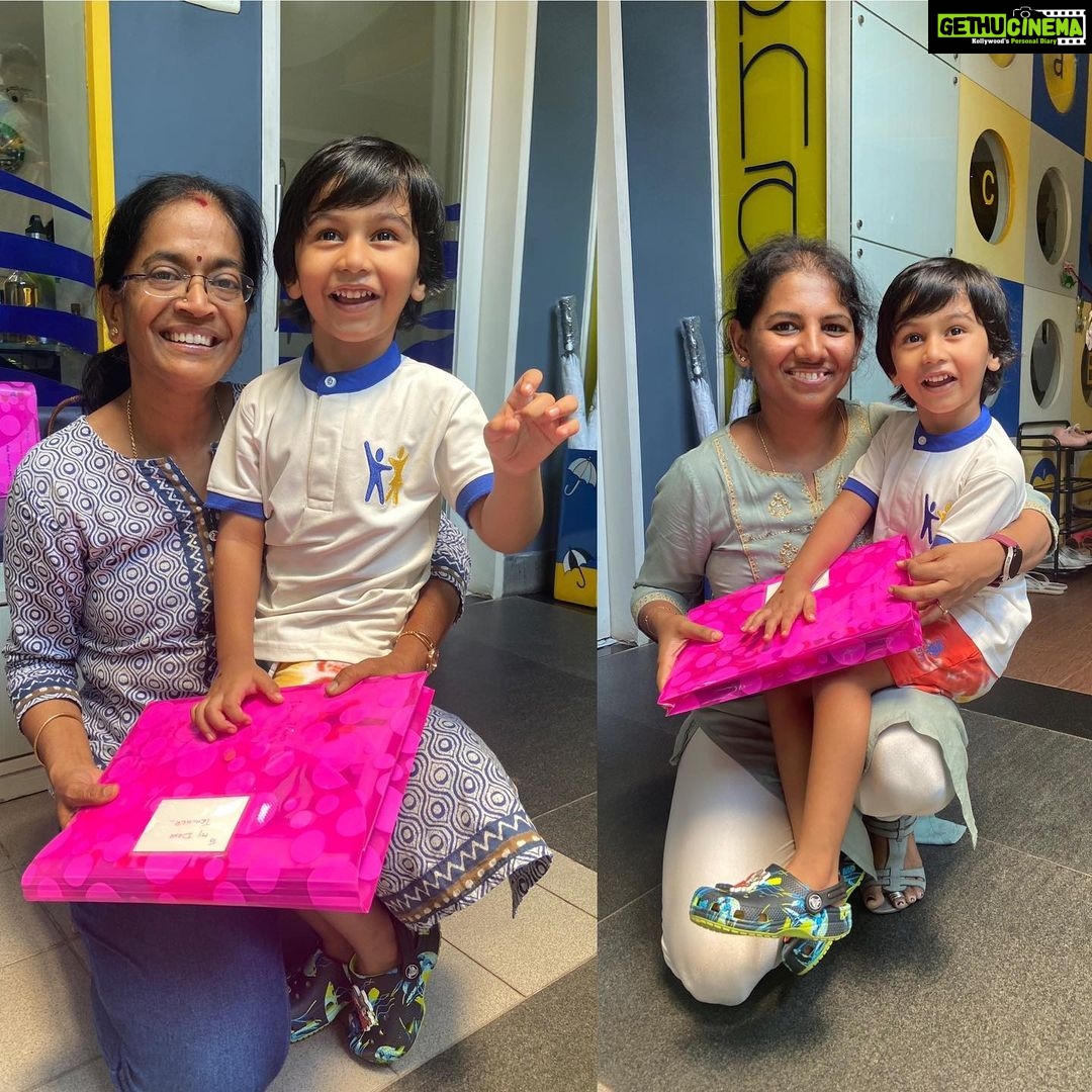 Suja Varunee Instagram - Today is a very Special & emotional day for us! Adhvaaith has completed his discoverers (Annual academic Semester) 🥹 Our first teachers are always special to us in every way…My Son is VERY LUCKY to have JAYA MAM @jayalakshmiswaminathan & SELVA NACHIAR MAM as his class teachers. Thank you so much mam for giving Adhvaaith a memorable year and we also loved your care, warmth and love ❤️ You guys are such an inspiration! @alphabet.school school is not just a school, but according to me it’s another place that gives u that home vibes our kids just want to attend without fail! The power and the vibe that the school possess are unexplainable and their teachers makes the school more special. It can only be experienced ❤️🙏 Thank you alphabet 🫰❤️🫶 @alphabet.school Can’t wait for Adhvaaith to start his next academic year ☺️❤️🙏 #cherish #memories #schoollife #school #teachers #kids #emotions #bonding #happyholidays #summerholidays #summer #summervibes #schoolmemories aLphabet Chennai
