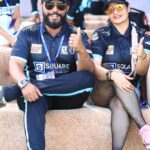 Suja Varunee Instagram - 🏏 That was a great cricket day! When your family owns @keralastrikersofficial And supporting your family is the biggest joy! And #ccl is all about unity!! The whole film industry is meant to be about unity! We are so happy to be a major part of this UNITY and support every team that is participating 🏏 #ccl2023 #cricket #cricketlovers #cricketfans #keralagodsowncountry #unity #jaipur #keralastrikers Jaipur, Rajasthan
