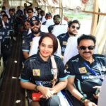 Suja Varunee Instagram - 🏏 That was a great cricket day! When your family owns @keralastrikersofficial And supporting your family is the biggest joy! And #ccl is all about unity!! The whole film industry is meant to be about unity! We are so happy to be a major part of this UNITY and support every team that is participating 🏏 #ccl2023 #cricket #cricketlovers #cricketfans #keralagodsowncountry #unity #jaipur #keralastrikers Jaipur, Rajasthan