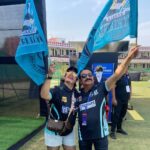 Suja Varunee Instagram - 🏏 That was a great cricket day! When your family owns @keralastrikersofficial And supporting your family is the biggest joy! And #ccl is all about unity!! The whole film industry is meant to be about unity! We are so happy to be a major part of this UNITY and support every team that is participating 🏏 #ccl2023 #cricket #cricketlovers #cricketfans #keralagodsowncountry #unity #jaipur #keralastrikers Jaipur, Rajasthan