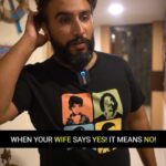 Suja Varunee Instagram - 😎 WHEN YOUR WIFE AGREES THAT YOU CAN GO OUT WITH YOUR FRIENDS... IT ACTUALLY MEANS NOOOOOOO!! 😜 ❤️ Husbands who can agree to it please stand up & raise your hands 🤣🙏 #husbandandwife #couplegoals #trendingreels #trending #comedyvideos #reelitfeelit #comedyreels #viralreels #viralvideos #husbandandwifeforlife Chennai, India