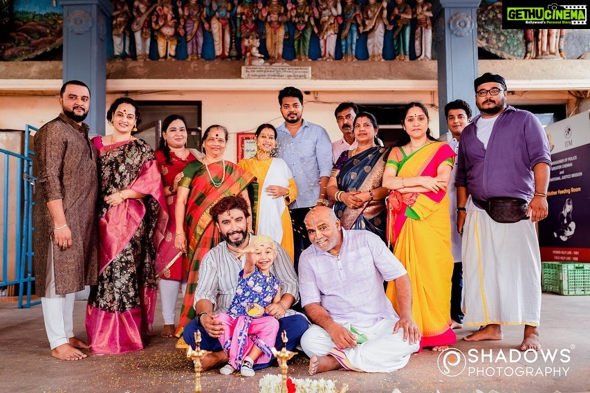 Suja Varunee Instagram - We cherish the gorgeous images you sent through of your work, and for making the day one to remember. In terms of style, we loved the tone and balance of the photographs. You really made us look good, and we are truly delighted. Thank you @shadowsphotographyy 🫰 #tonsureceremony #together #celebration #familytime #temple #vibes #divine #goodtime Vadapalani Murugan Temple