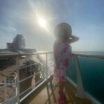 Suja Varunee Instagram - I can sea clearly now🛳️ Vacation mode: activated🌈 Ps-Salt water heals all wounds🧿 @cordeliacruises Sunglasses- @louisvuitton #vacation #vacationmode #vacationvibes #vacationgoals #summervibes #beachlife #sealife #cruise @cordeliacruises #familytime #familygoals #positivity #positiveenergy Sri Lanka