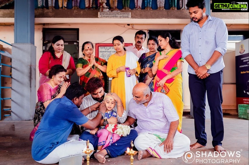 Suja Varunee Instagram - We cherish the gorgeous images you sent through of your work, and for making the day one to remember. In terms of style, we loved the tone and balance of the photographs. You really made us look good, and we are truly delighted. Thank you @shadowsphotographyy 🫰 #tonsureceremony #together #celebration #familytime #temple #vibes #divine #goodtime Vadapalani Murugan Temple