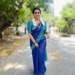 Sujitha Instagram - Click 📸 Work gap ல photo 🤩 Beautiful saree and blouse 👌👌 @lfab_creations #post #gemini #photo #time #share #like #fresh #happenings #current #latest #photography #instagood #sujithadhanush #sujitha #dhanam #ps #pandianstores #selflove #love #actress #shop #online #saree