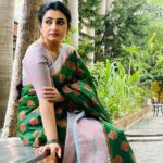 Sujitha Instagram - Happiness looks gorgeous on you ❤️🤩 Dhanam saree @jiya_boutique_ #work #makeupartist #location #shooting #actress #life #regular #post #new #look #like #instagram #photooftheday #photo #selfie #tollywood #kollywood #actress #television #mood #vijaytelevision
