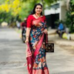 Sujitha Instagram - ஒரு மாலை பொழுது 🙏☺️ Temple visit ☺️ Got this beautiful saree @devi_collections5217 #temple #traditionalwear #love #saree #online #socialmedia #special #evening #actor #actress #summer #time #goodvibes #goodfriday
