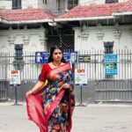 Sujitha Instagram - ஒரு மாலை பொழுது 🙏☺️ Temple visit ☺️ Got this beautiful saree @devi_collections5217 #temple #traditionalwear #love #saree #online #socialmedia #special #evening #actor #actress #summer #time #goodvibes #goodfriday