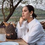 Sunanda Sharma Instagram - BEING PEACEFUL IS BEAUTY🤍🕊️