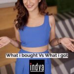 Sunayana Fozdar Instagram - What I bought Vs What I got from @indya Use my Discount Code : SFI10 to get an extra discount!!!and shop my looks🤩 . . . . . . . #indya #indowestern #ethnic #kurti #casualindianwear
