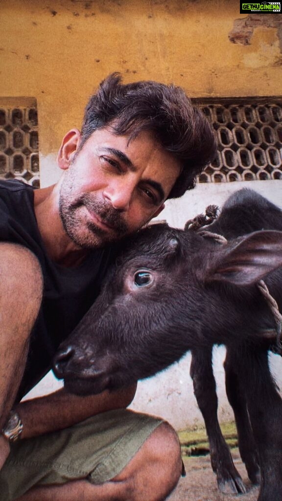 Sunil Grover Instagram - Beauty and the Calf