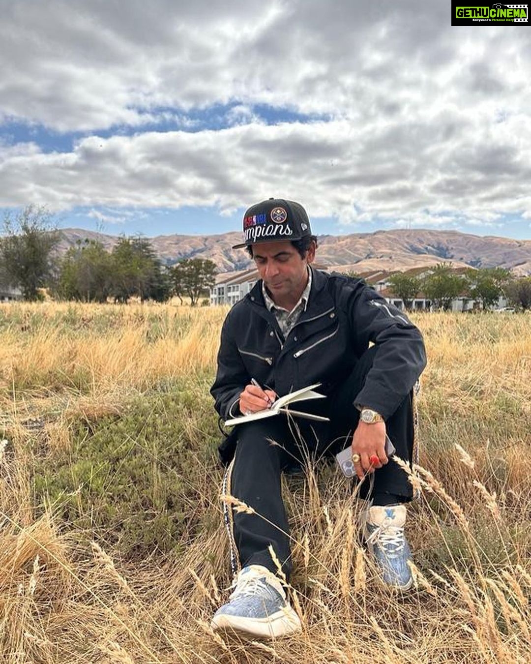 Sunil Grover Instagram - It was most uncomfortable place and posture to write.