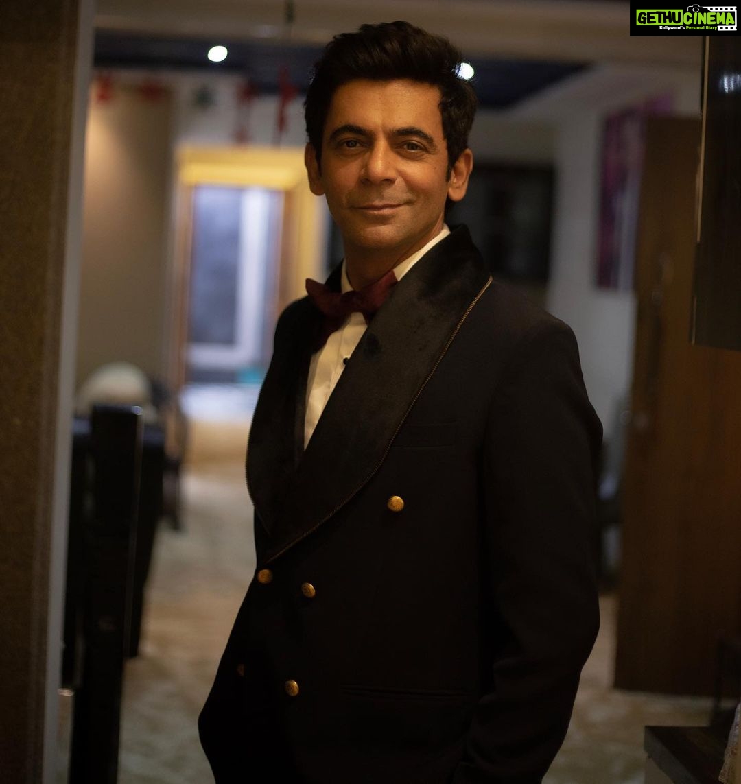 Sunil Grover Instagram - Lead me not into temptation, I can find the way myself. ~ Rita Mae Brown. clothes: @wrickieangrish @the_angrish photo: @krunalsaindane And thank you @lokeshsharmaofficial ❤️