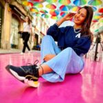 Surbhi Chandna Instagram – A post dedicated to the PINK STREET in Lisbon 💖 Pink Street Lisbon