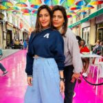 Surbhi Chandna Instagram – A post dedicated to the PINK STREET in Lisbon 💖 Pink Street Lisbon