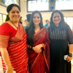 Swasika Instagram - Sending a heartfelt Happy Mother's Day to the beautiful and selfless ladies who have been my backbone and supported my every step of the way. Their sacrifices, unconditional love, and unwavering support have helped shape me into the person I am today. Thank you for all that you do! Happy Mother's Day! @girija.vijayan.127 @priya.parameswaran.526 #happymothersday #ammaandchitta #myladies