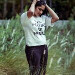 Swasika Instagram - The future is female ! Wearing : @clubwomensofficial Photography: @shamseersiddique #swasika #femalepower #womenpower #mydubai #uae #dubai Dubai, United Arab Emirates