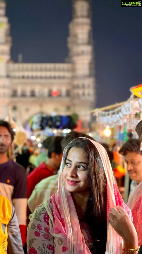 Swathi Deekshith Instagram - Eid mubarak to everyone 🌟💫🌙 Hyderabad