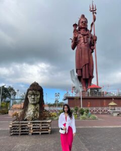 Swathi Deekshith Instagram - Hara hara mahadeva 🙏
