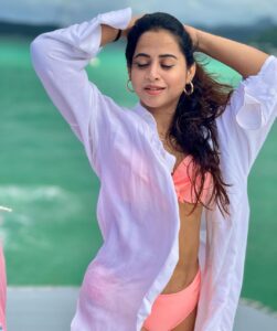 Swathi Deekshith Instagram - Behind the bikini lies a tale of dedication and self-love. This isn't about showmanship, but a celebration of the hard work and discipline that nourishes my body and soul. Embracing every beautiful inch of myself, inside and out. 💪💕 #hardworkpaysoffs #beautifulinsideandout #fit #fitbody #beachlife #beach #beachphotography #mauritius #beachgirl #catamaran #pinkbikini #bikinibody #fitgirls #fitinspiration #instagirls #eatclean #bodyconfindence #bodygram #bodypride