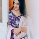 Swathi Deekshith Instagram - 💜 ✨ 📸 -@photosbyvishnu Dress-@pradeepthareddylabel #reelsinstagram #reelitfeelit #reelkarofeelkaro #instatrend #instagood #instagirls #positivity #smile #feelgood #onelife #actorslife #swathideekshith #hyderabad #candidphotography #potrait #beautifulgirls