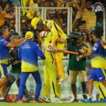 Swathi Deekshith Instagram - Wow Whattttttt a nightttttttt🦁 💛🎉 That title winning shot … justtttt amazing 🤩 🤩🤩🤩 Outstanding jadeja 👏 Goosebumps … Congratulations and thank you csk 🎉🎉🎉🎉🎉🎉🎉🎉🎉 #csk #ipl2023 #cskwin #yellowarmy #msdhoni #msd #jadeja #shivamdube #ambatirayudu #rahane