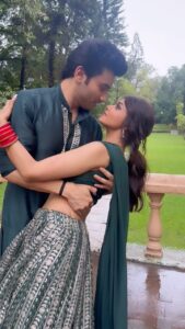 Tanvi Dogra Instagram - You don’t meet people by accident, there’s always a reason. 
#loverains 💚🌧️ 
.
.
. 
Shot by @officialrishigrover 📷