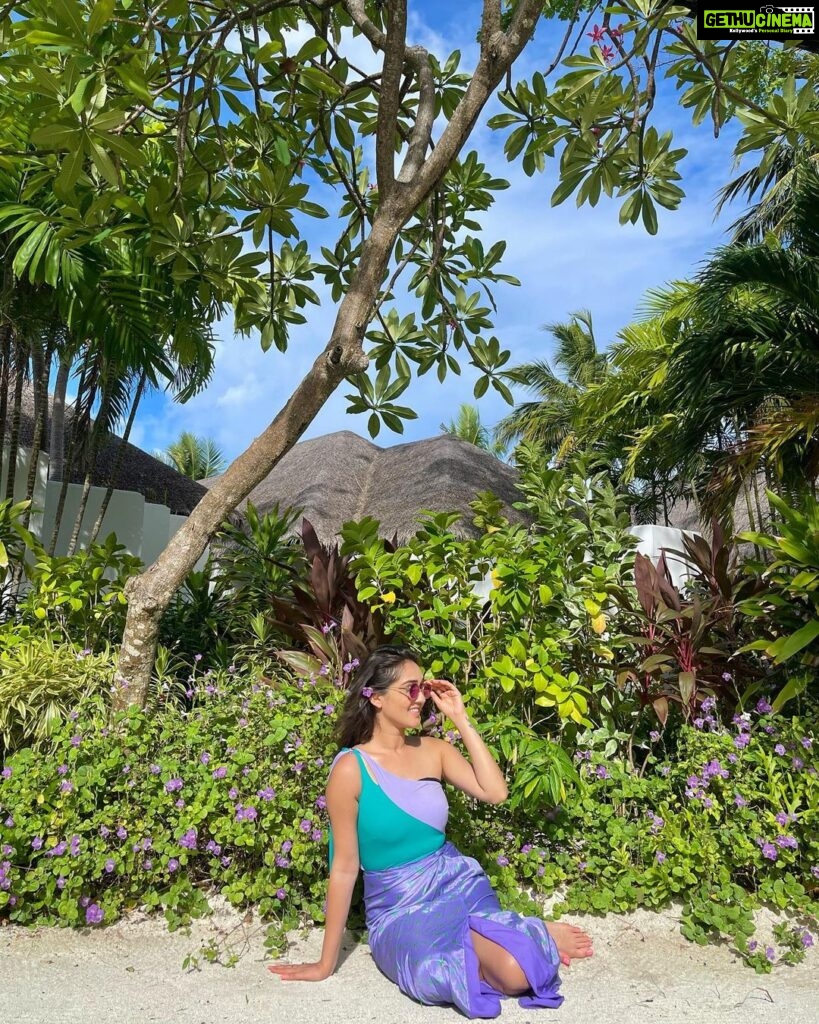 Tanya Sharma Instagram - Island baby forever 🏝️ . . . Styling: @styling.your.soul Outfit: @theactivestory.clothing #maldives #travel #travelgram #explore #tanyasharma VELASSARU MALDIVES