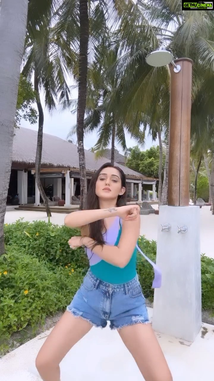 Tanya Sharma Instagram - Finally hopped on this trend 🤓😝 in Maldives 🇲🇻 Location - @velassarumaldives Swimwear: @theactivestoryclothing Stylist: @styling.your.soul #sideeye #reels #reelsinstagram #reelkarofeelkaro #reelitfeelit #reelsindia #explore #fyp #tanyasharma #trending