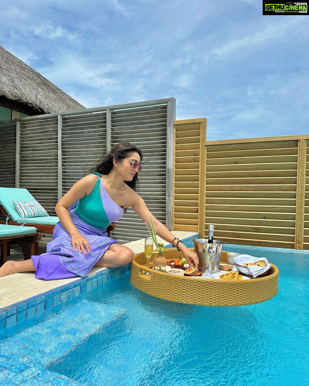 Tanya Sharma Instagram - Island baby forever 🏝️ . . . Styling: @styling.your.soul Outfit: @theactivestory.clothing #maldives #travel #travelgram #explore #tanyasharma VELASSARU MALDIVES