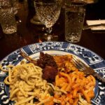 Tara Sutaria Instagram - Mid week cravings at mi Casa! Here’s what we cooked - Bucatini in spicy Calabrian 🌶 and vodka sauce with burrata, Parmesan lamb chops, (god bless Nigella ) Cacio e Pepe, sundried tomato and creamy avocado chicken salad, lasagne and the best jam pie’s ever!