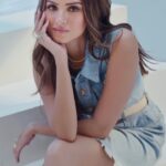 Tara Sutaria Instagram - @madamefashions and I are back to have some fun this summer💙 Whether its classic indigo or texture, co-ords or dresses, find the one for YOU! 💯 Here is a glimpse of my look for #DenimLove, explore yours now in the nearest stores or online. #denimlove #denimlook #denim #springsummercollection23 #springseason #collection23 #fashion #style #lifestyle #weekend #explorepage #moodboard #whatsyourmood