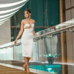 Tejasswi Prakash Instagram - You do you, I’ll do better 🤍 . . . 📸 @that.nikhil Style by : @kmundhe4442 Outfit by : @herinofficial