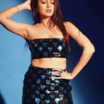Tejasswi Prakash Instagram - You couldn’t handle me even if I came with instructions . . . 📸 @smileplease_25 Styled by @natashaabothra Team @dhwaniivithalani_22 @teamnatashaabothra Outfit shopshaalate Accessories @voycejewellery Footwear @feeltwenty
