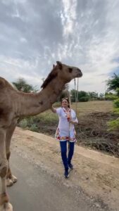 Upasana Singh Instagram - Friends I am in jamai (Rajasthan).🤗💖🙏
